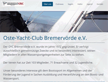Tablet Screenshot of oycbrv.de